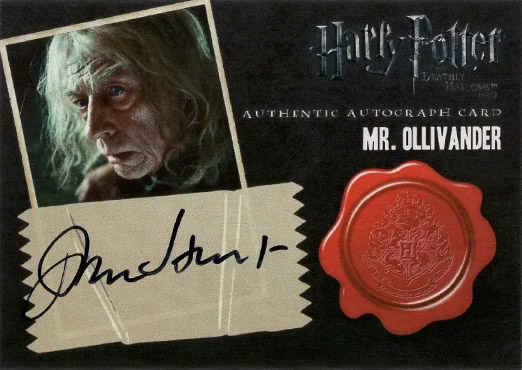 John Hurt as Olivander