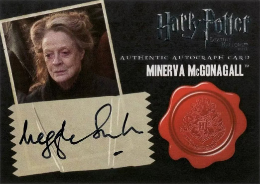 Maggie Smith as Minerva McGonagall