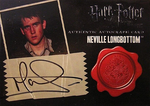 Matthew Lewis as Neville Longbottom - Front