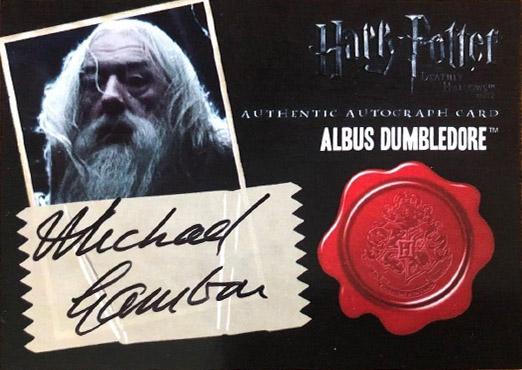 Michael Gambon as Albus Dumbledore - Front