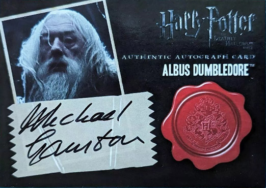 Michael Gambon as Albus Dumbledore - Front