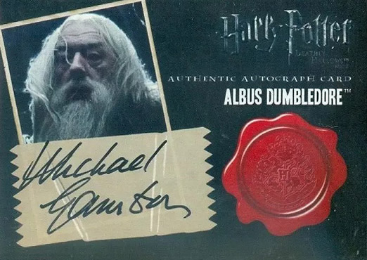 Michael Gambon as Albus Dumbledore - Front