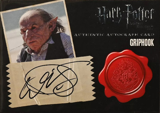Warwick Davis as Professor Flitwick - Front
