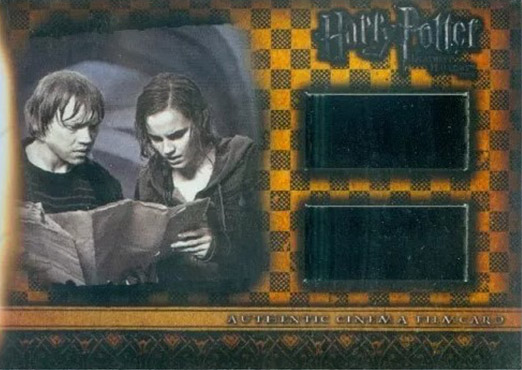 CFC1 - Ron and Hermione reading Marauder's Map - Front