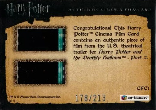 CFC1 - Ron and Hermione reading Marauder's Map - Back