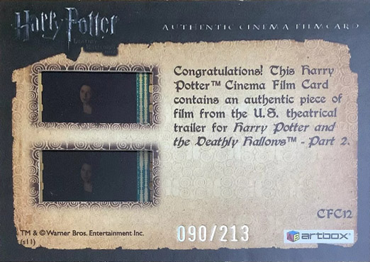 CFC12 - Snape at steps - Back