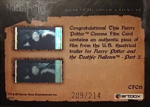 CFC15 - Harry casts - Back