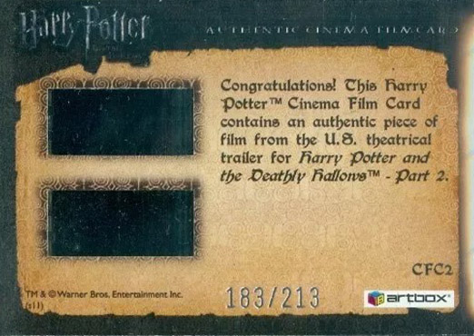 CFC2 - Hermione and Ron striding - Back