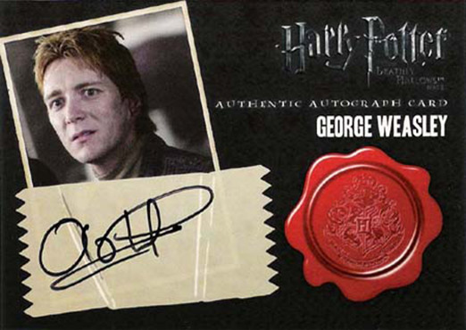 Oliver Phelps as George Weasley - Front