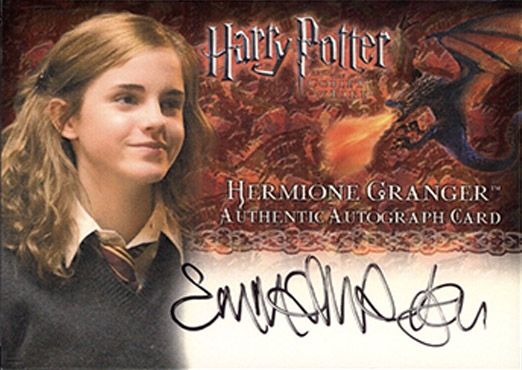 Emma Watson as Hermione Granger - Front