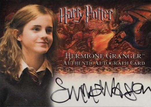 Emma Watson as Hermione Granger - Front