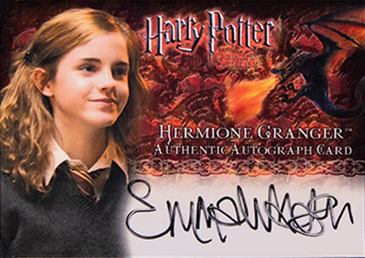Emma Watson as Hermione Granger - Front