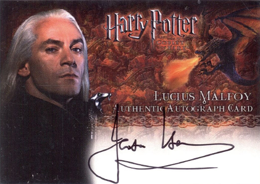 Jason Isaacs as Lucius Malfoy - Front