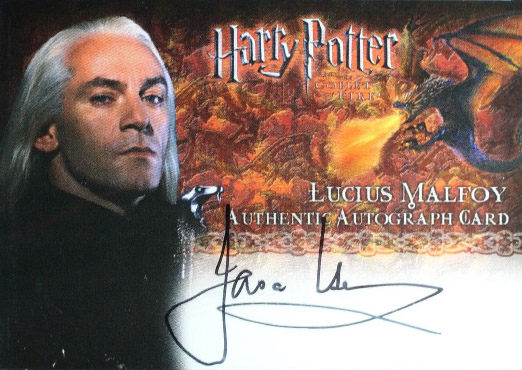 Jason Isaacs as Lucius Malfoy - Front