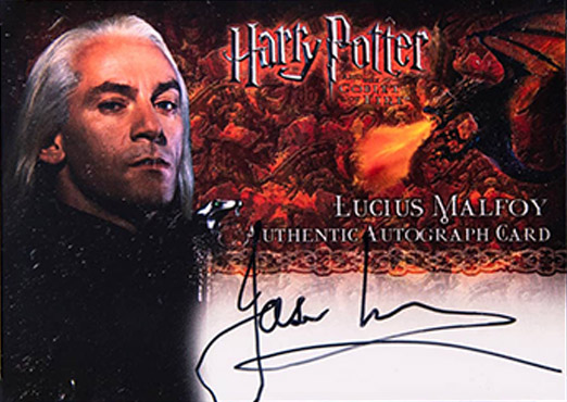 Jason Isaacs as Lucius Malfoy - Front