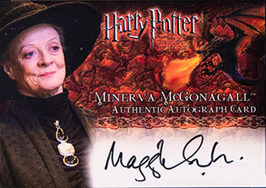 Maggie Smith as Minerva McGonagall - Front