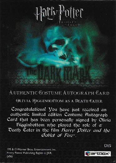 DE5 - Olivia Higginbottom - Back