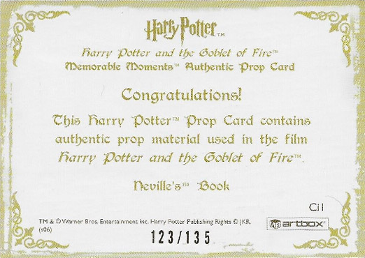 Ci1 - Neville's Book - Back