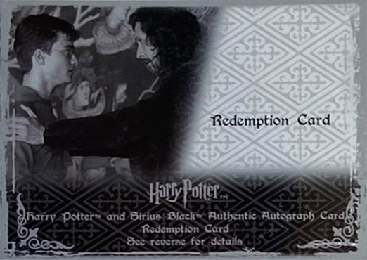 Redemption Card Front