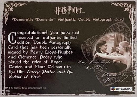 Henry Lloyd-Hughes Clemence Poesy - Back