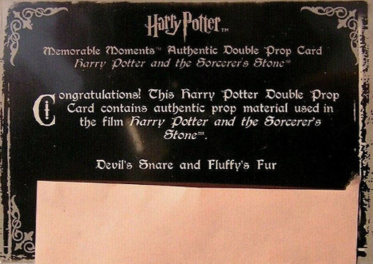 P3 - Devil's Snare and Fluffy's Fur - Back