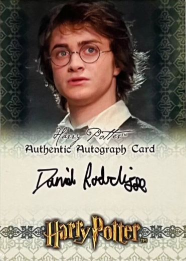 Daniel Radcliffe as Harry Potter - Front