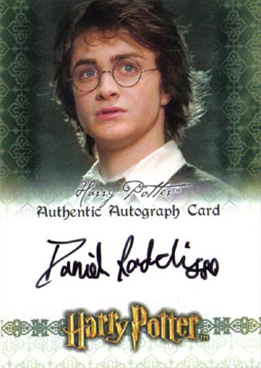 Daniel Radcliffe as Harry Potter - Front