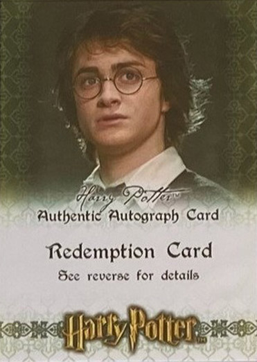 Redemption Card Front