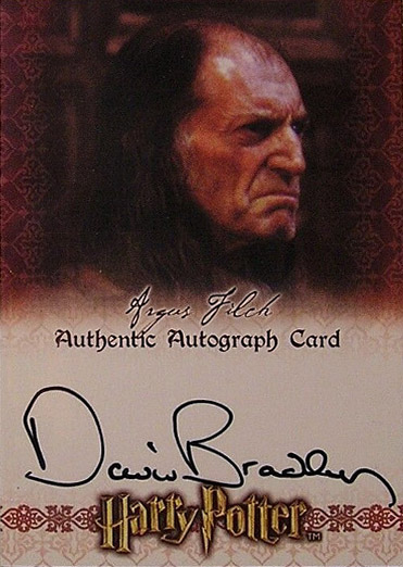 David Bradley as Argud Filch - Front
