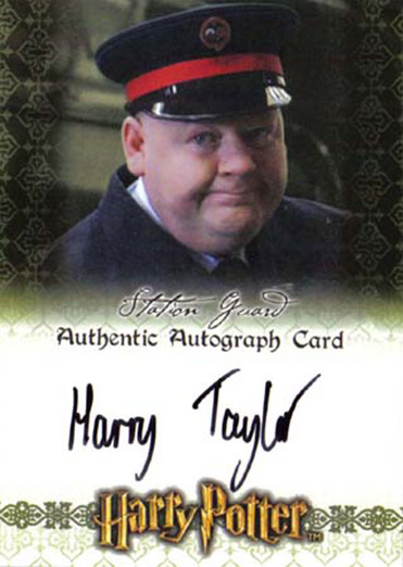 Harry Taylor as Station Guard - Front