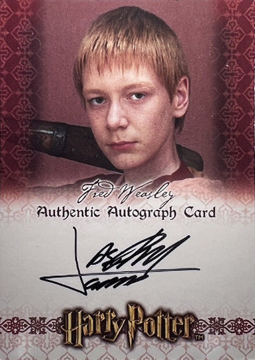 James Phelps as Fred Weasley - Front