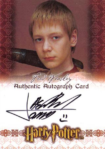 James Phelps as Fred Weasley - Front