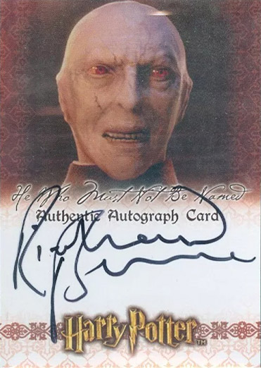 Richard Bremmer as Voldermort - Front