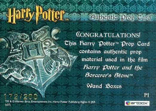 P1 - Wand Box - Back