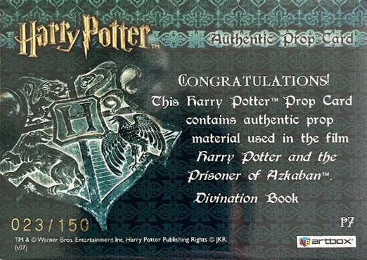 P7 - Divination Book - Back