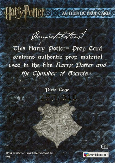 Ci1 - Pixie Cage - Back