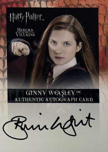 Bonnie Wright as Ginny Weasley - Front