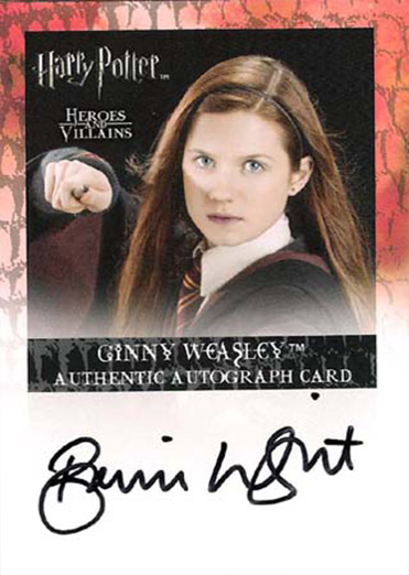 Bonnie Wright as Ginny Weasley - Front