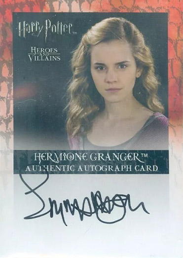 Emma Watson as Hermione Granger - Front