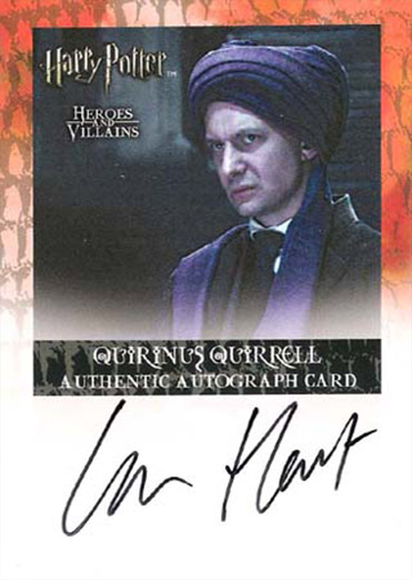 Ian Hart as Professor Quirrell - Front