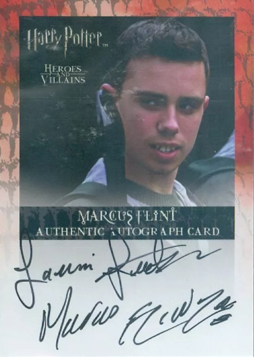 Jamie Yeates as Marcus Flint - Front