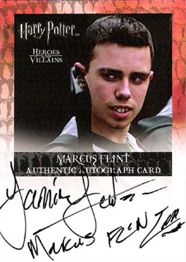 Jamie Yeates as Marcus Flint - Front