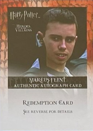 Redemption Card Front