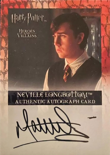 Matthew Lewis as Neville Longbottom - Front