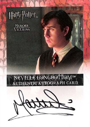 Matthew Lewis as Neville Longbottom - Front