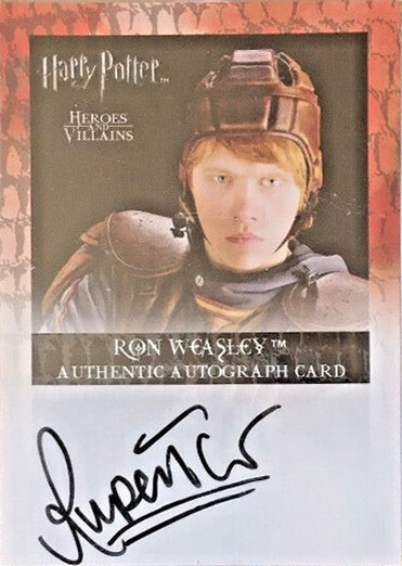Rupert Grint as Ron Weasley