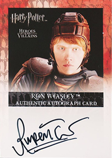 Rupert Grint as Ron Weasley - Front