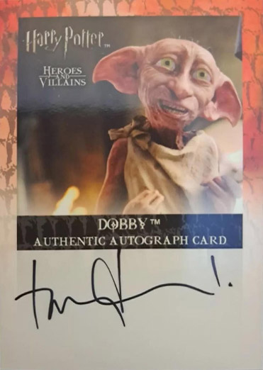 Toby Jones as Dobby - Front