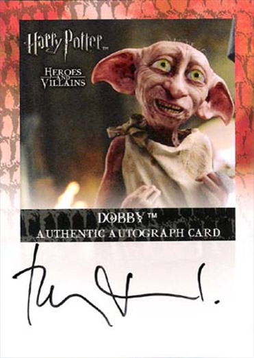 Toby Jones as Dobby - Front