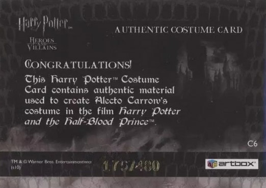 C6 - Alecto Carrow's Robes - Back